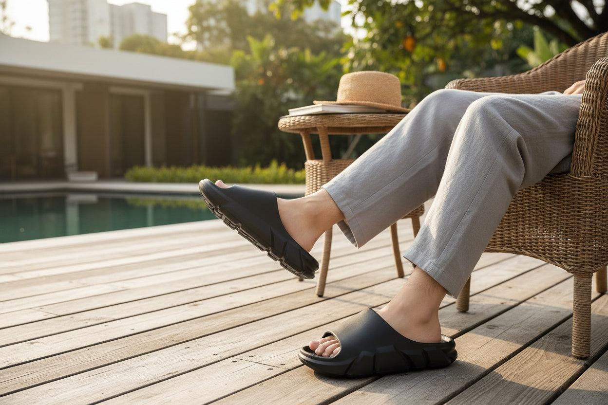 Sandalia Urbana Suela Gruesa — Comfort Premium — Caballero
