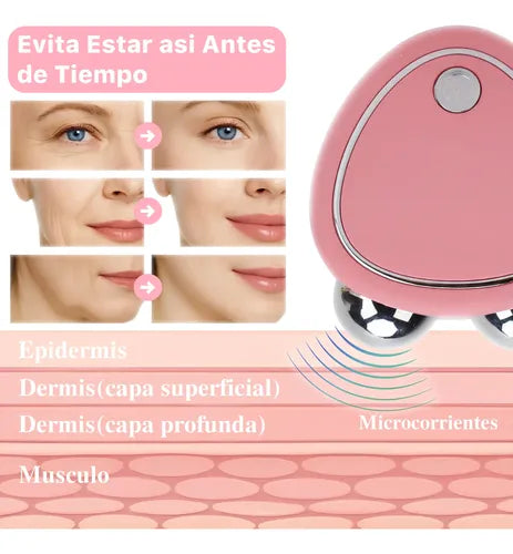 Masajeador Facial Microcorriente EMS
